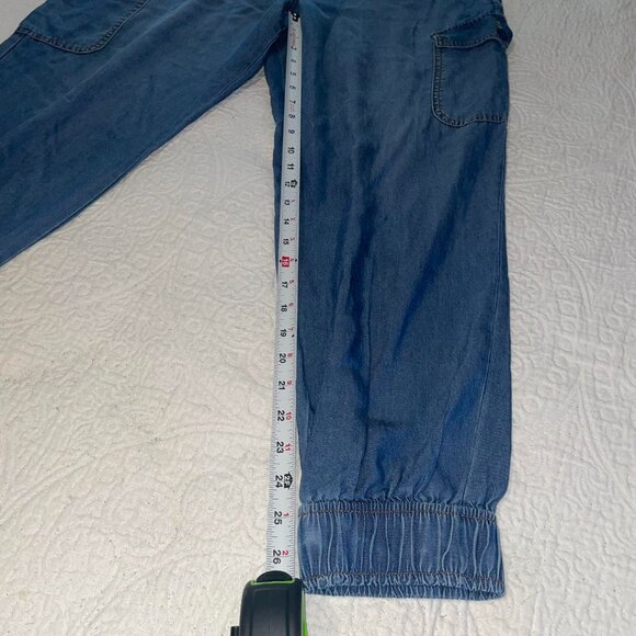 Serra Retreat Cargo Jogger Jeans Women's 8/29 Banded Ankle By Joie Rucker - Picture 8 of 11